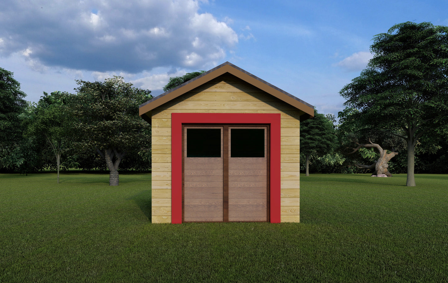 12’x10’ Storage Shed Plans - Detailed Instructions, Tools List, Materials List, Foundation & Structure