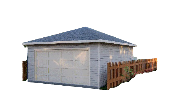 20’x25’ Garage Plans – Includes Floor Plan, Elevations, Sections, Foundation & Roof Details, Construction Notes