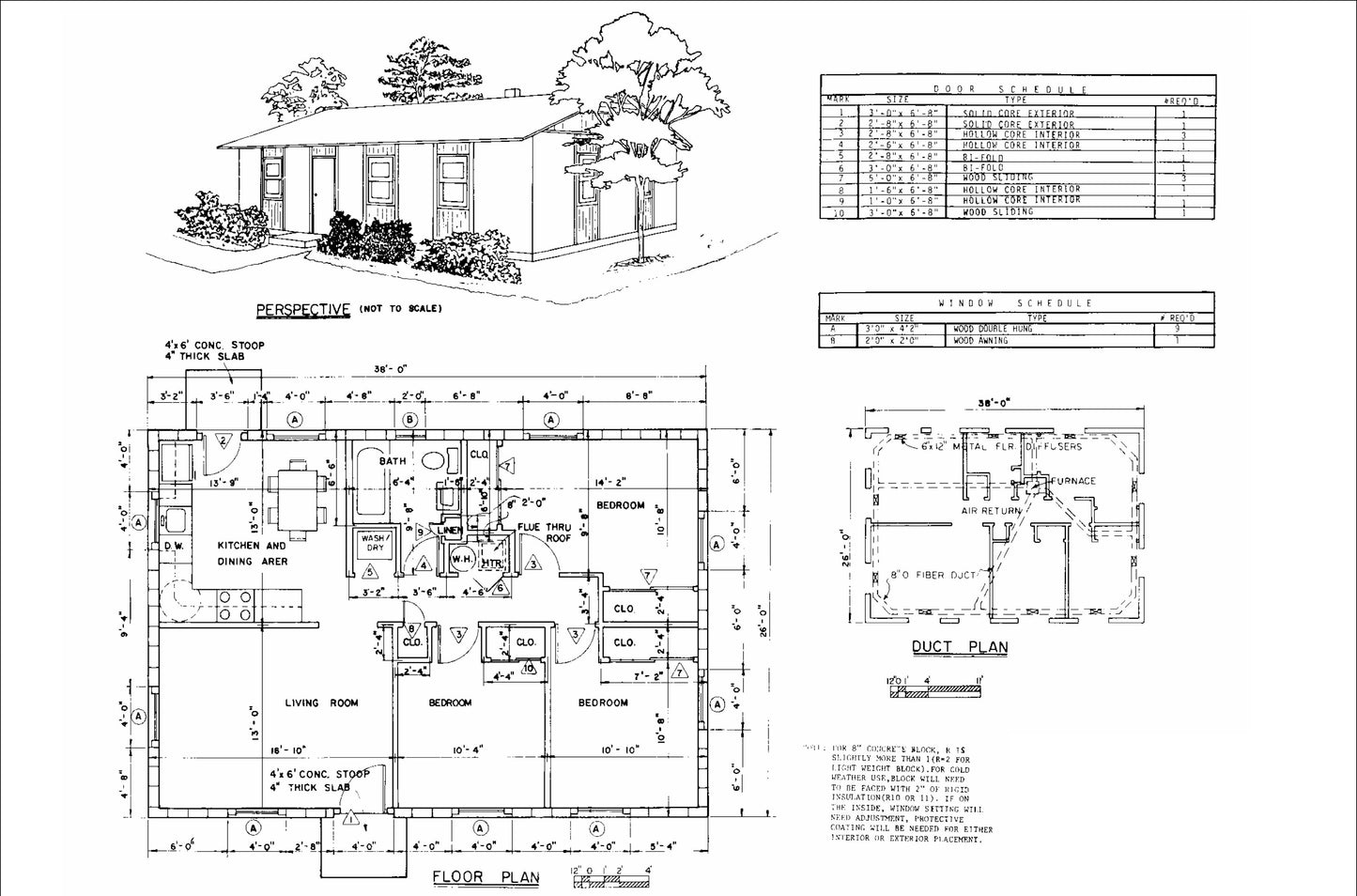 26x38 Three Bedroom Tiny Home Plans | Single Story | 936sqft | Small Cabin Blueprints Floorplan