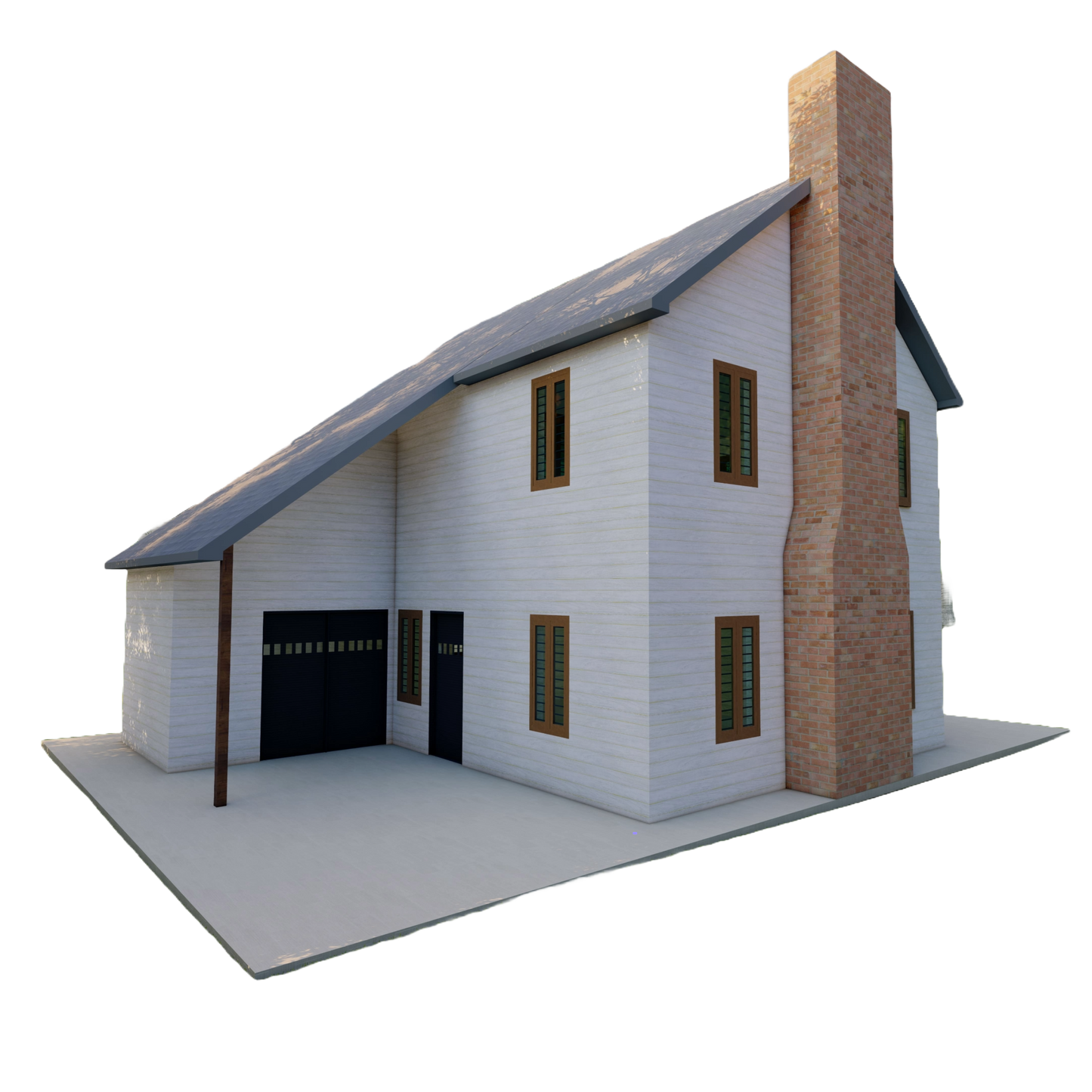 Two-Story 2-Bedroom Home Building Plans | 30'x28' | 1200sqft | DIY Blueprint