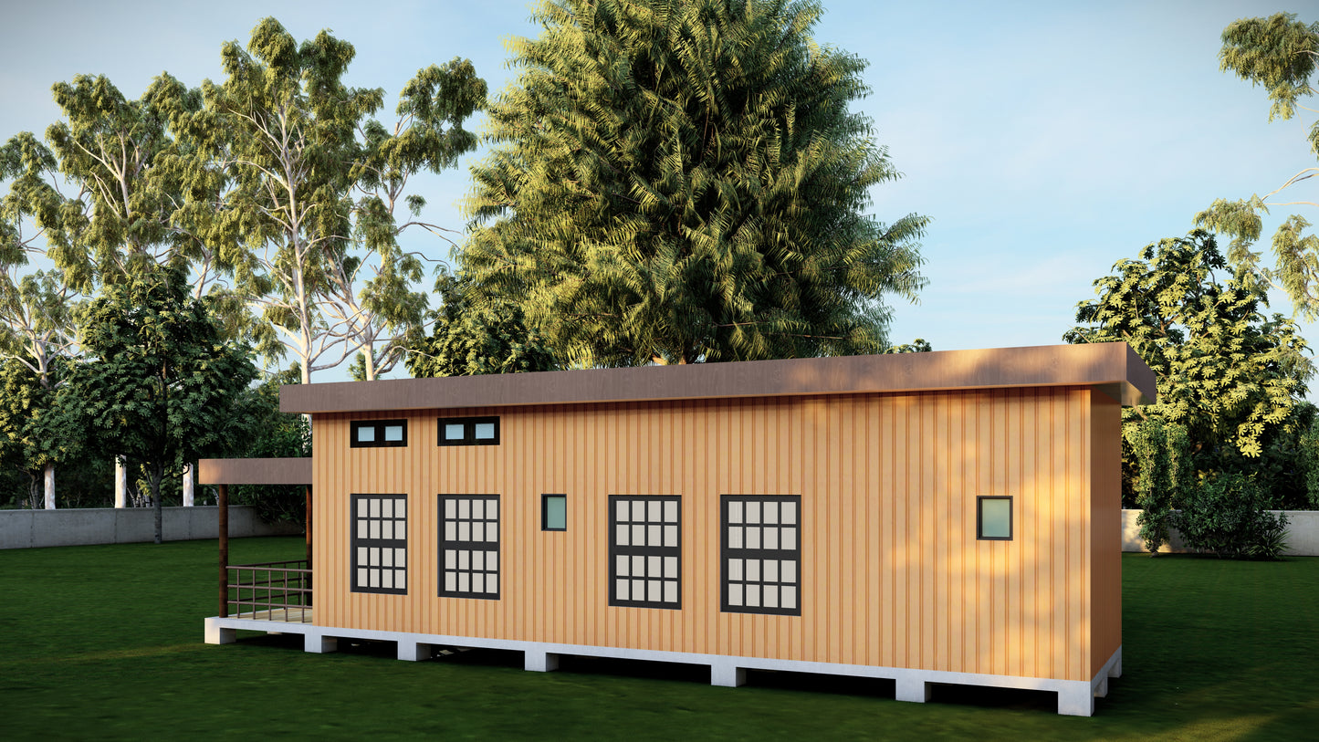 House Building Plans with Floor Plans, Electrical, Elevations, Foundation and Roof Plan, & Construction Details