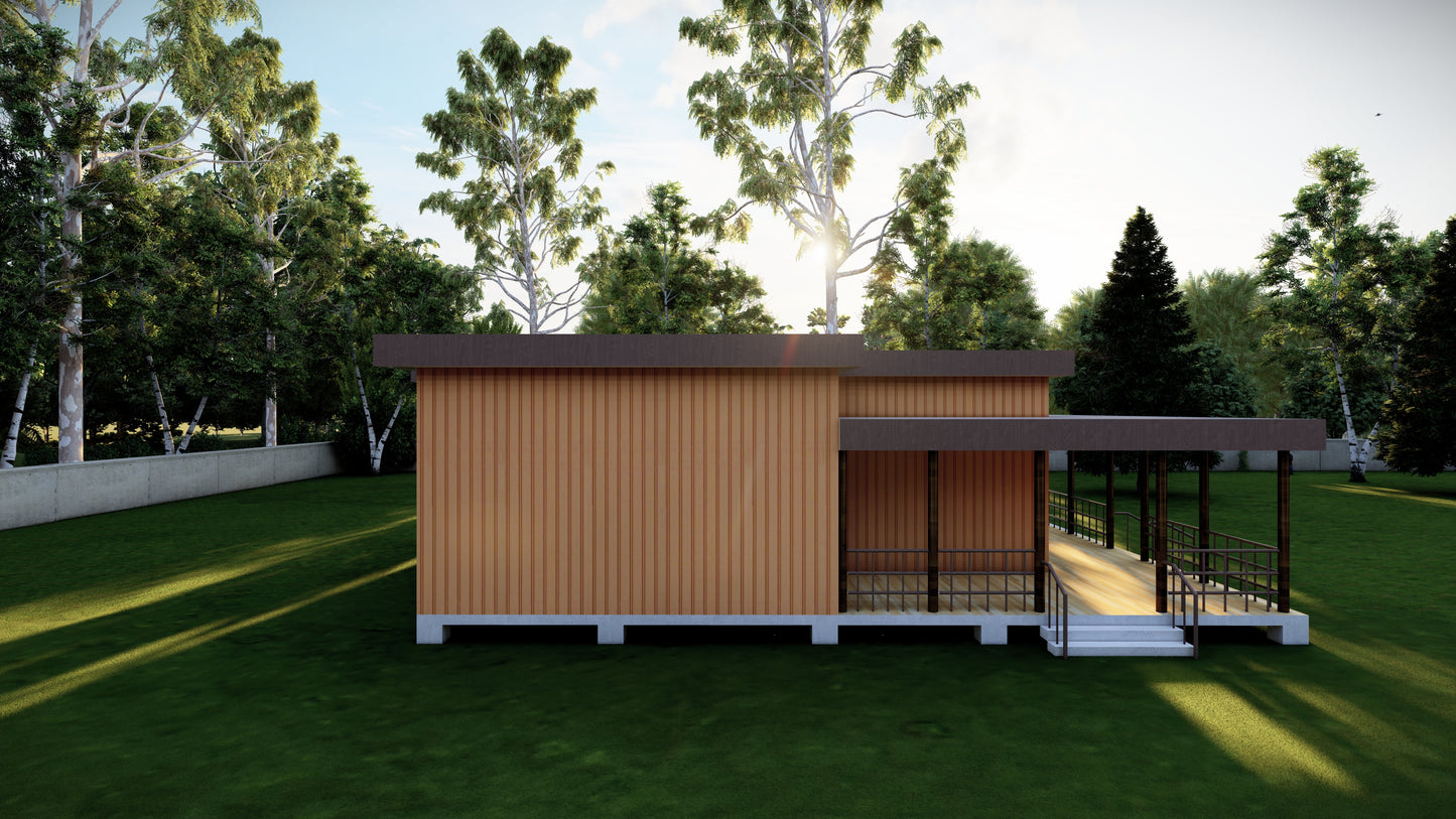 House Building Plans with Floor Plans, Electrical, Elevations, Foundation and Roof Plan, & Construction Details