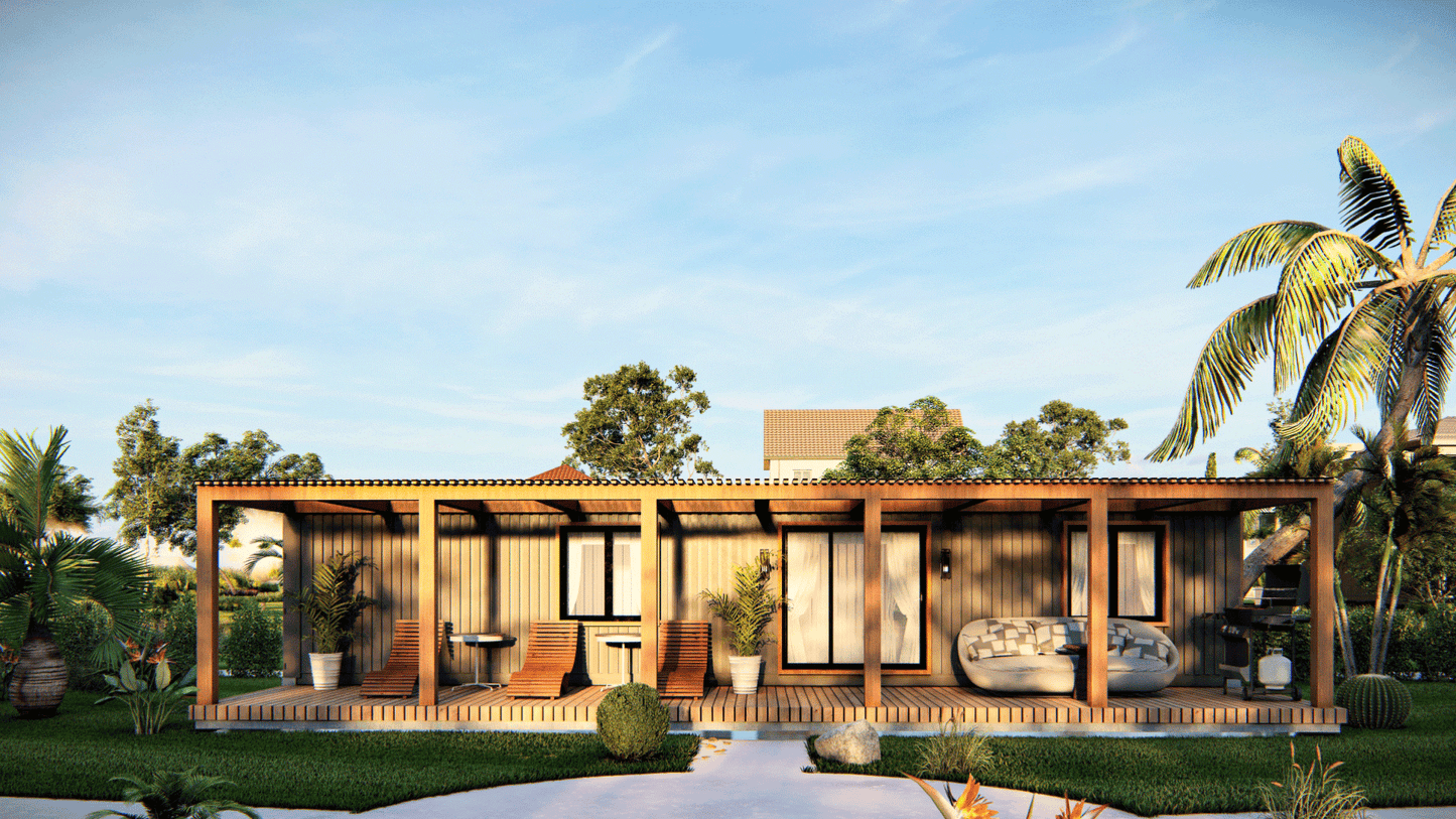 40' High-Cube Shipping Container Home Plans – Design Guide with Electrical, Plumbing, HVAC