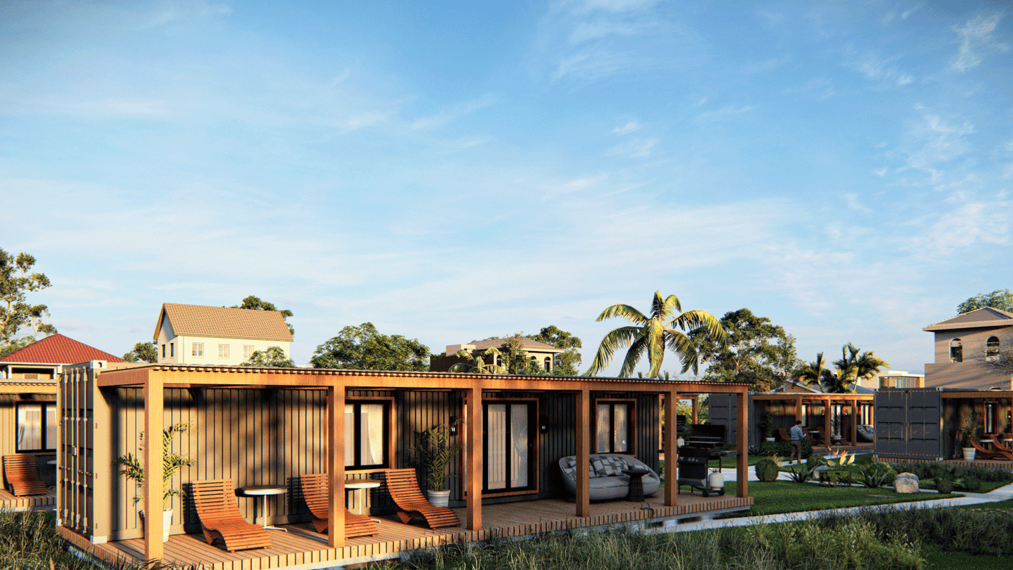 40' High-Cube Shipping Container Home Plans – Design Guide with Electrical, Plumbing, HVAC