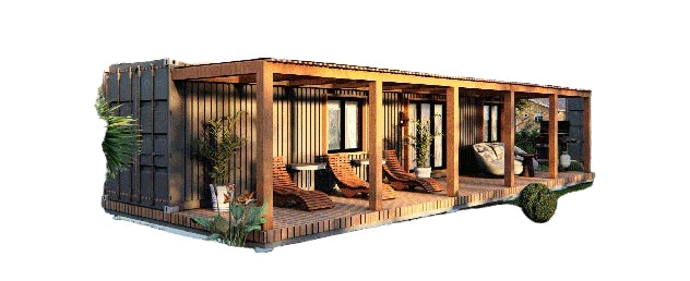 40' High-Cube Shipping Container Home Plans – Design Guide with Electrical, Plumbing, HVAC