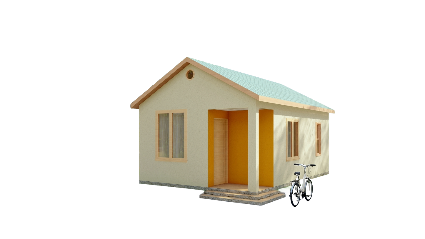 Building Plans for 18 x 27 Tiny Home - 479sqft Area Living Space