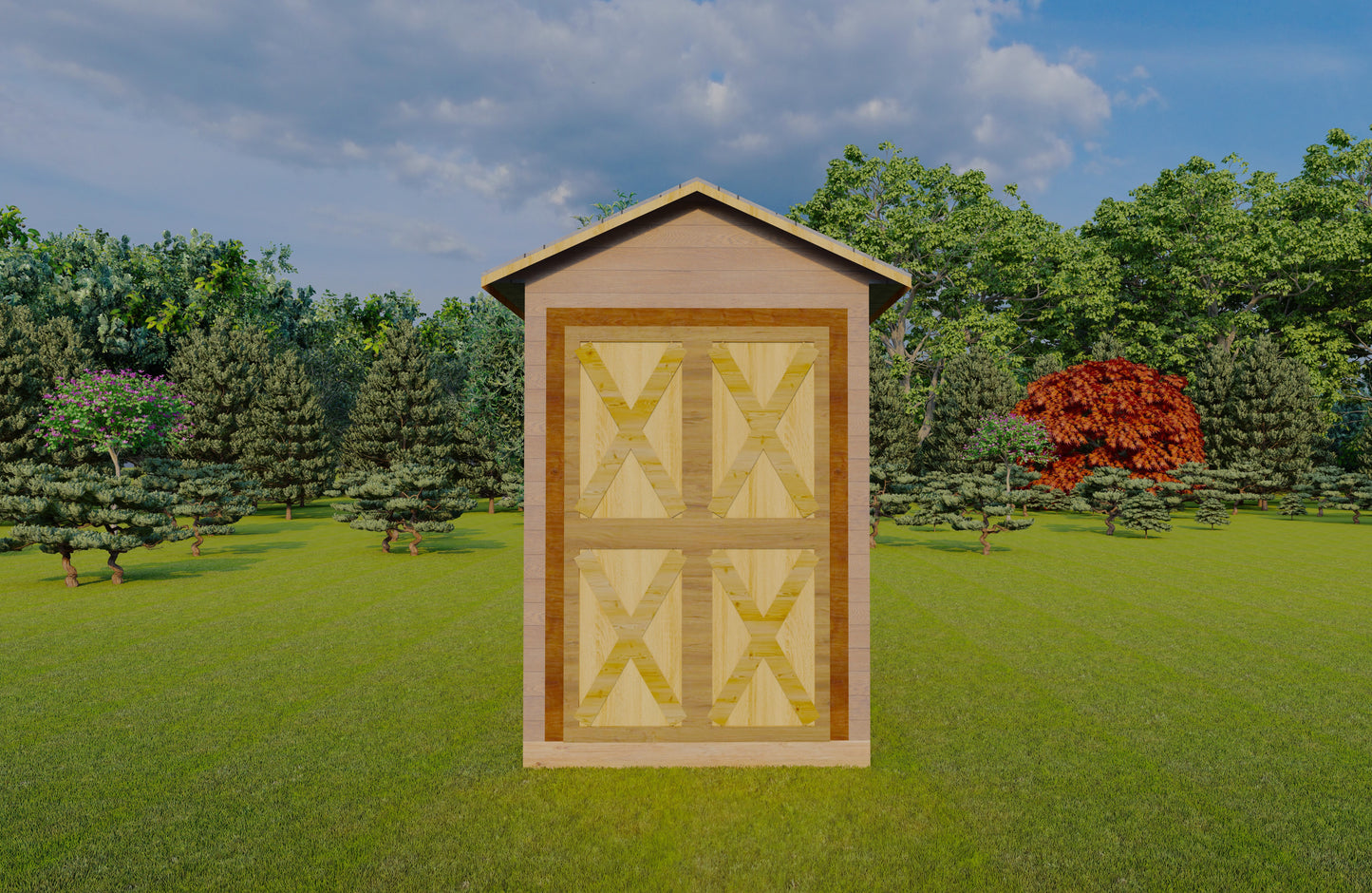 Comprehensive 6’x10’ Shed DIY Woodworking Building Plans - Step by Step Instructions with Shopping List & Elevations