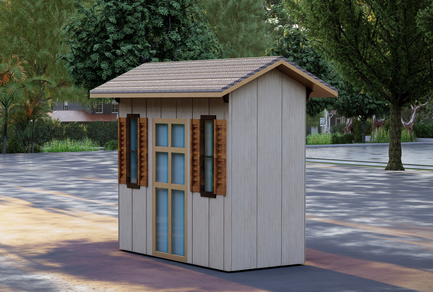 DIY Building Plans for 12'x6' Storage Shed - 32 Sheets, Tools & Materials List, Step by Step Instructions