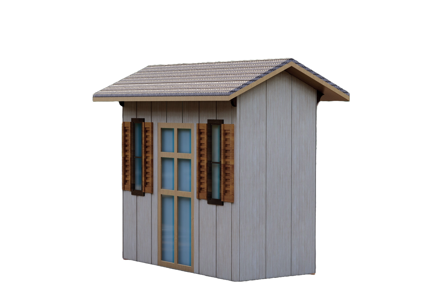 DIY Building Plans for 12'x6' Storage Shed - 32 Sheets, Tools & Materials List, Step by Step Instructions
