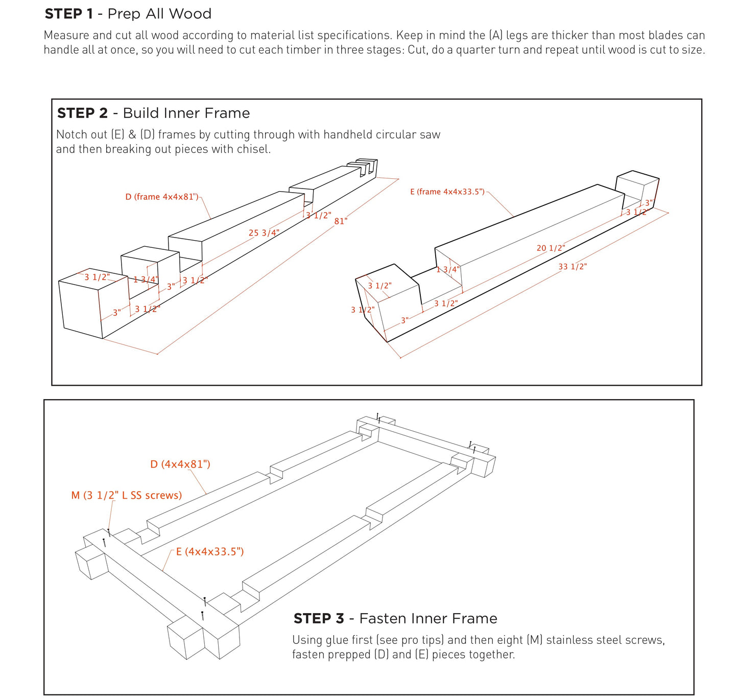 DIY Outdoor Wooden Picnic Bench Building Plans | Step by Step Instructions