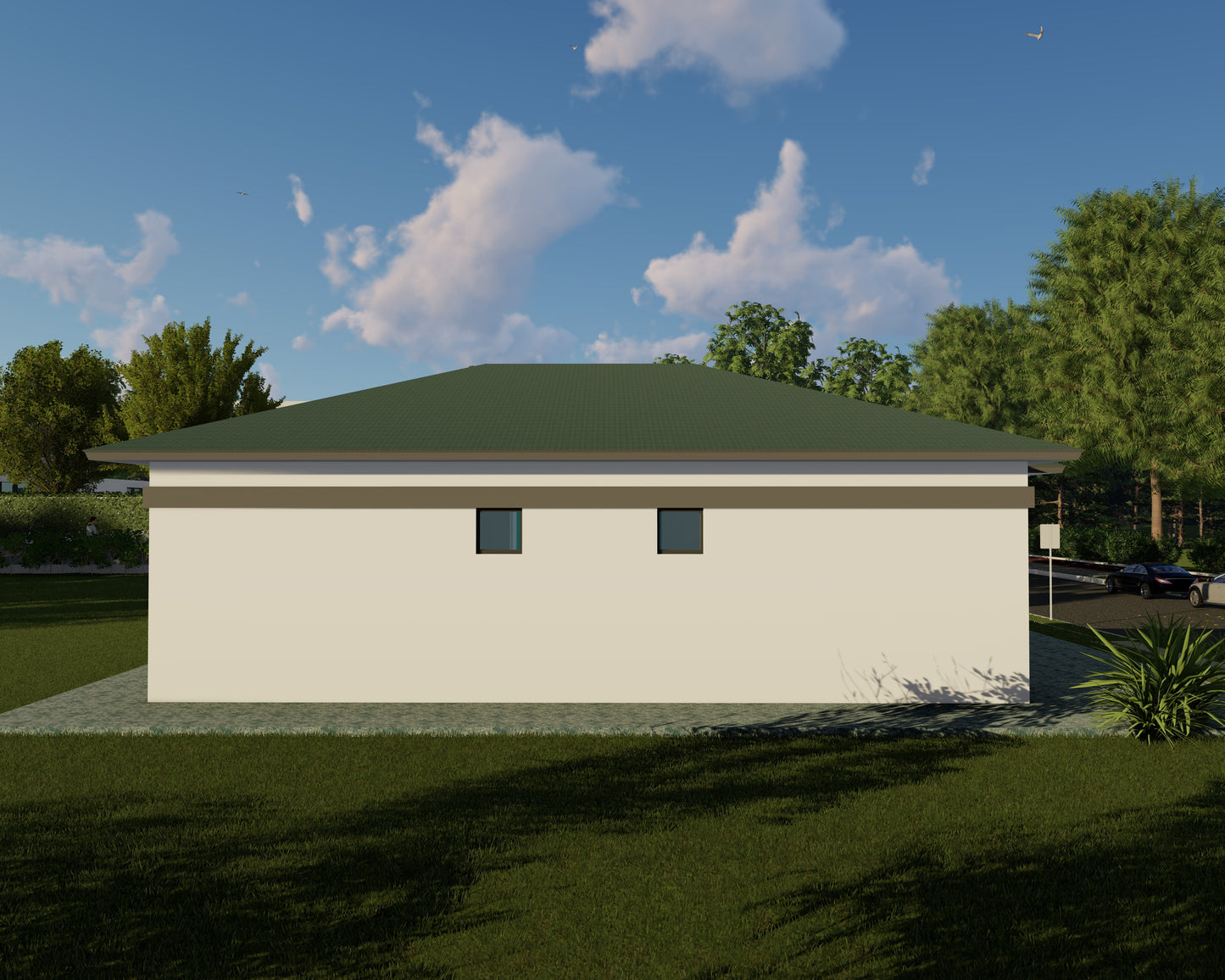 Plans for 2-Bedroom Tiny Home | 27'x36' | 972sqft | DIY Blueprint