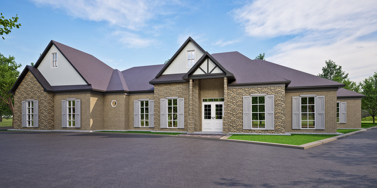 Spacious 3600 sqft House Plans 6 Bedrooms with Ensuites Perfect for Family Living