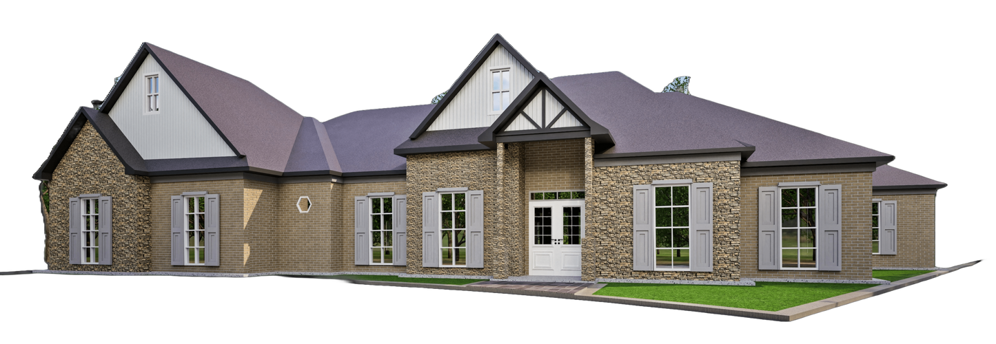 Spacious 3600 sqft House Plans 6 Bedrooms with Ensuites Perfect for Family Living