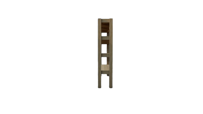 Woodworking Plans for Garage Work Shelf 69"x16"x76" - 4 Shelves, Part & Cut Lists, Step by Step Instructions