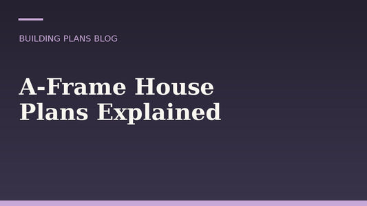 A-Frame House Plans: What Makes This Classic Design Work (and Where It Doesn't)