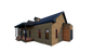 Tiny Home Build Plan - Single Story Bungalow, 1068sqft, 2 Bed, 2 Bath, DIY