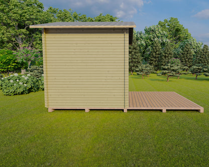 12'x8' Wood Shed Building Plans – DIY Instructions with Elevations, Framing, and Step by Step Guide