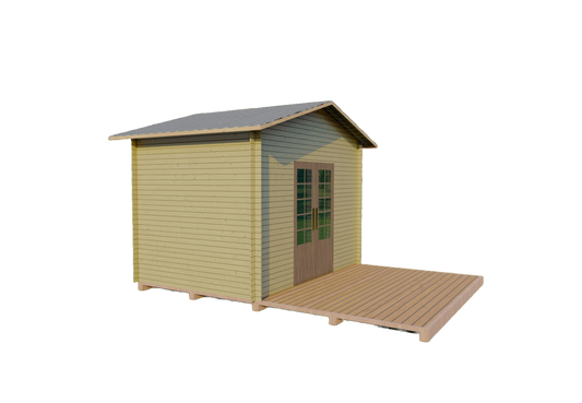 12'x8' Wood Shed Building Plans – DIY Instructions with Elevations, Framing, and Step by Step Guide