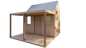 12’x8’ Tiny Cabin Shed Woodworking Plans - DIY Building Instructions, Framing Plans & Materials List