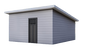 16x16' Studio Tiny Home Shed Building Plans with Floor Plan, Electrical, Elevations, Roof & Foundation Plan, and Construction Details