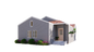 25'x47' House Plans - Detailed Floor Plan with 2 Bedrooms, Kitchen, Living Room, Dining Room, Washroom