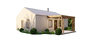 25x33 Tiny Home Plans - 2 Bedroom, Single Story, 1022 sqft House Blueprint Package