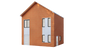 27x23' Two-Story 3 Bedroom Home Building Plans with Floor Plans, Electrical, Elevations, Sections, Schedules & Construction Details