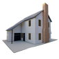Two-Story 2-Bedroom Home Building Plans | 30'x28' | 1200sqft | DIY Blueprint