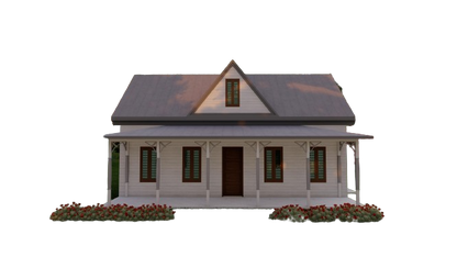 Two-Story 2-Bedroom 1 Bath Home Building Plans | 32'x16' | 1024sqft | DIY Blueprint with Detailed Floor, Roof, and Electrical Plans
