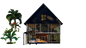 36'x36' Screened House Plans – Modern Design with Insect Screening, Timber Posts, Loft & Open Spaces – Detailed Layout