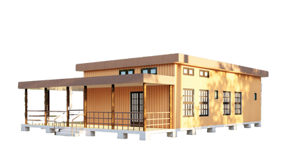 House Building Plans with Floor Plans, Electrical, Elevations, Foundation and Roof Plan, & Construction Details