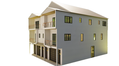 40'x55' Duplex Design Plans | 4304 Sqft Rentable Area | 2 Units w/Garages, Elevators & Balconies