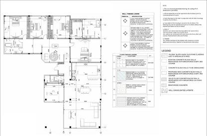 4 Bedroom House Design Plans – Primary Ensuite, 2 Washrooms, Office, Kitchen, Dining, Living Room