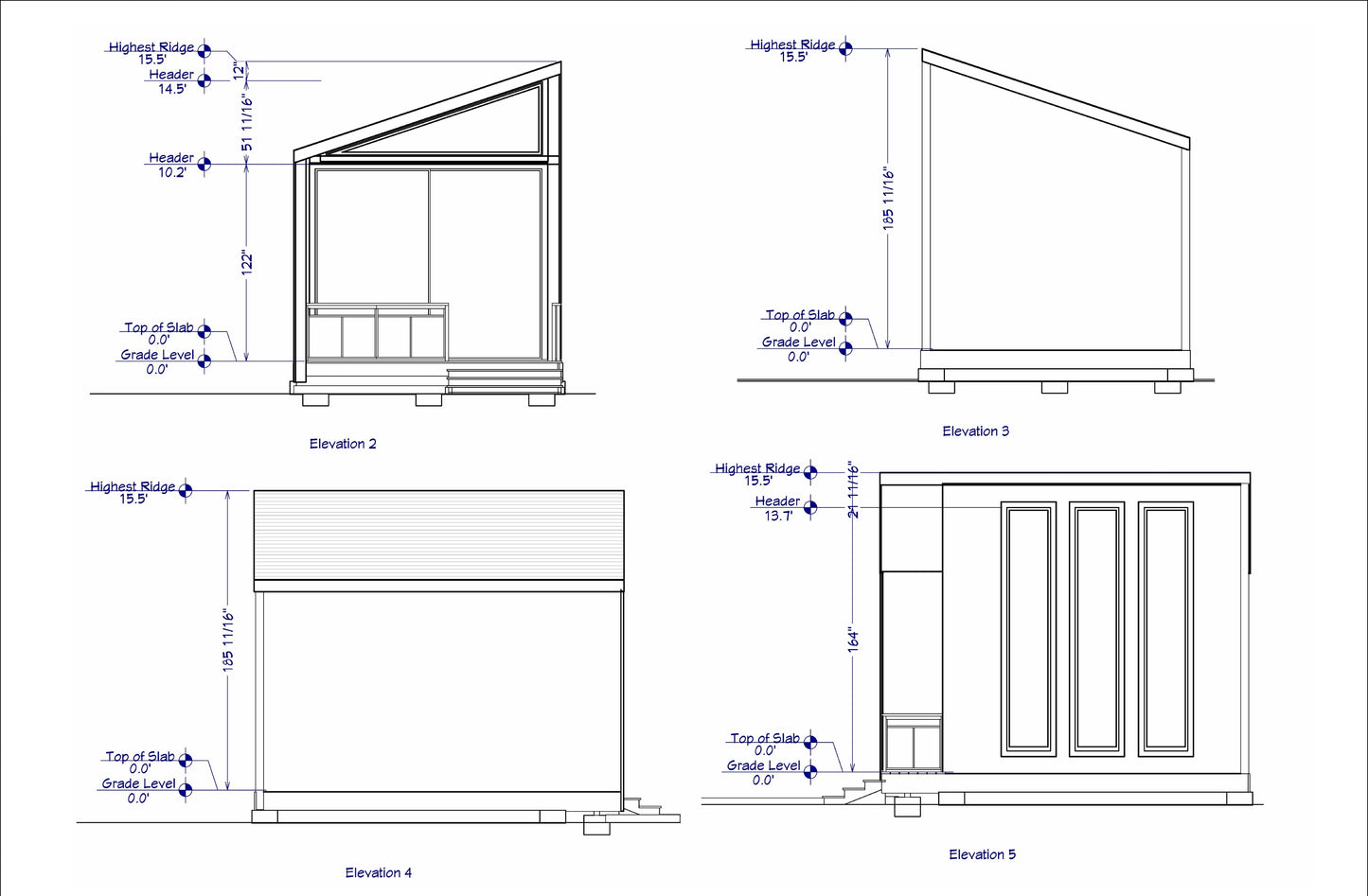 4x5m Mini Office Pod Plans - Compact Design with Seating Area, Desk, and Storage Room