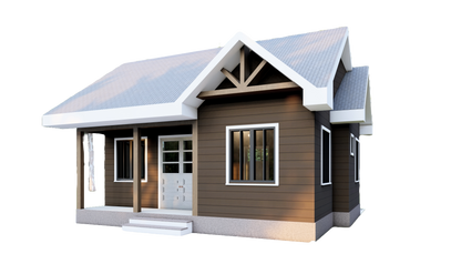 515 Sq Ft Tiny Home Plans – 1 Bedroom, Washroom, Living Room, Kitchen & Study – Floor Plan, Elevations, Roof, Foundation, and Details