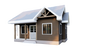 515 Sq Ft Tiny Home Plans – 1 Bedroom, Washroom, Living Room, Kitchen & Study – Floor Plan, Elevations, Roof, Foundation, and Details