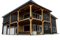 60'x40' 3-Bedroom 2-Story House Plans with 40'x39' Shop Garage – Layouts & Elevations