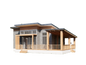 782 sqft Tiny Home Building Plans | 1 Bedroom with Ensuite | Open Layout & Deck