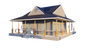 Blueprints - 2-Bedroom House with Wrap-Around Porch – Floor Plan, Electrical Plan, Elevations, Roof Plan, Foundation Plan, and in Depth Details