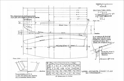 Boat Wanigan Building Plans - Detailed Diagrams & Dimensions for DIY Construction