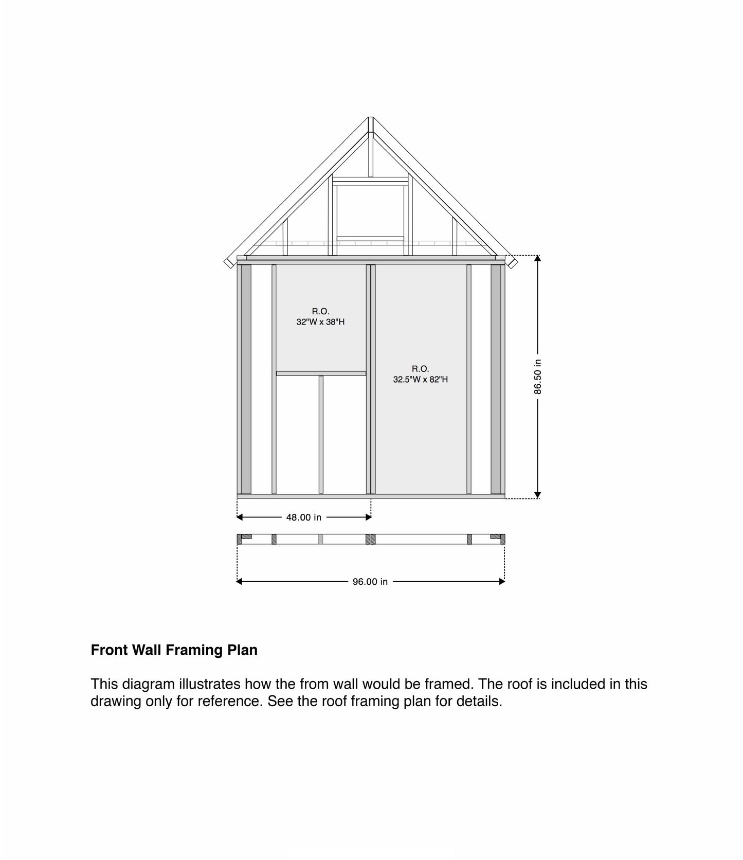 Comprehensive Building Plans for 8'x8' Tiny Home with Loft - 64 sqft area