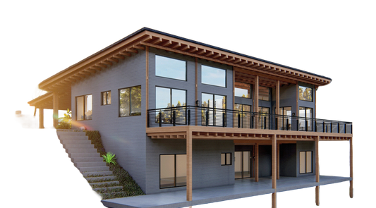 Plans for 5-Bedroom House with Walkout Basement & Mezzanine – Includes Architectural, Electrical, Plumbing & HVAC Plans