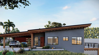 Plans for 5-Bedroom House with Walkout Basement & Mezzanine – Includes Architectural, Electrical, Plumbing & HVAC Plans