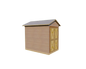 Comprehensive 6’x10’ Shed DIY Woodworking Building Plans - Step by Step Instructions with Shopping List & Elevations