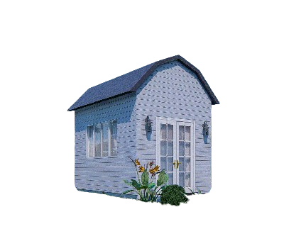 DIY Wood Shed Plans 8'x12' – Detailed Step by Step Building Instructions with Shopping List & Elevations