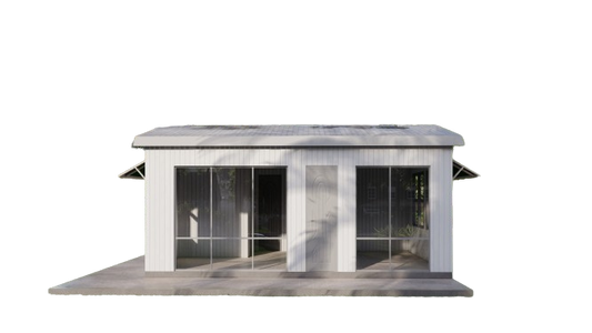 One Bedroom Home Building Plans | 18'x26' | 468sqft | DIY Blueprint