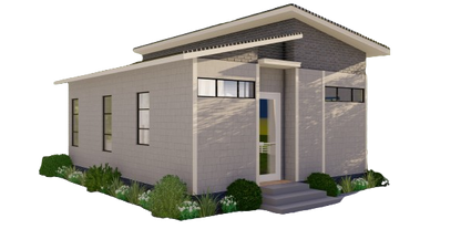 Tiny House Plan 26x20-520 Sqft Cabin Cottage Layout Blueprint Small Home Design