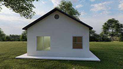 Tiny Home Building Plans - 39'x24' with 750sqft Living Space
