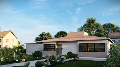 Home Plans - 1100 SqFt, 2 Bedrooms, Carport, Floor Plan & Building Details