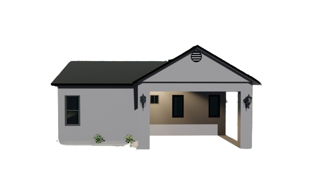 Tiny Home Building Plans - 35'x18.5' with 650sqft Living Space